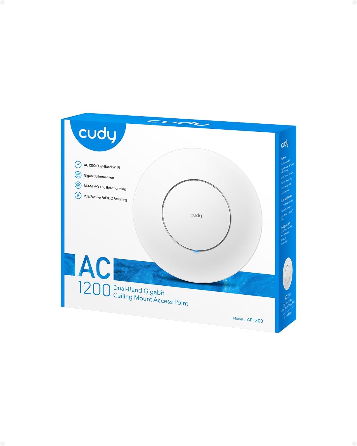 Cudy AC1200 Gigabit Wireless Access Point - Image 2