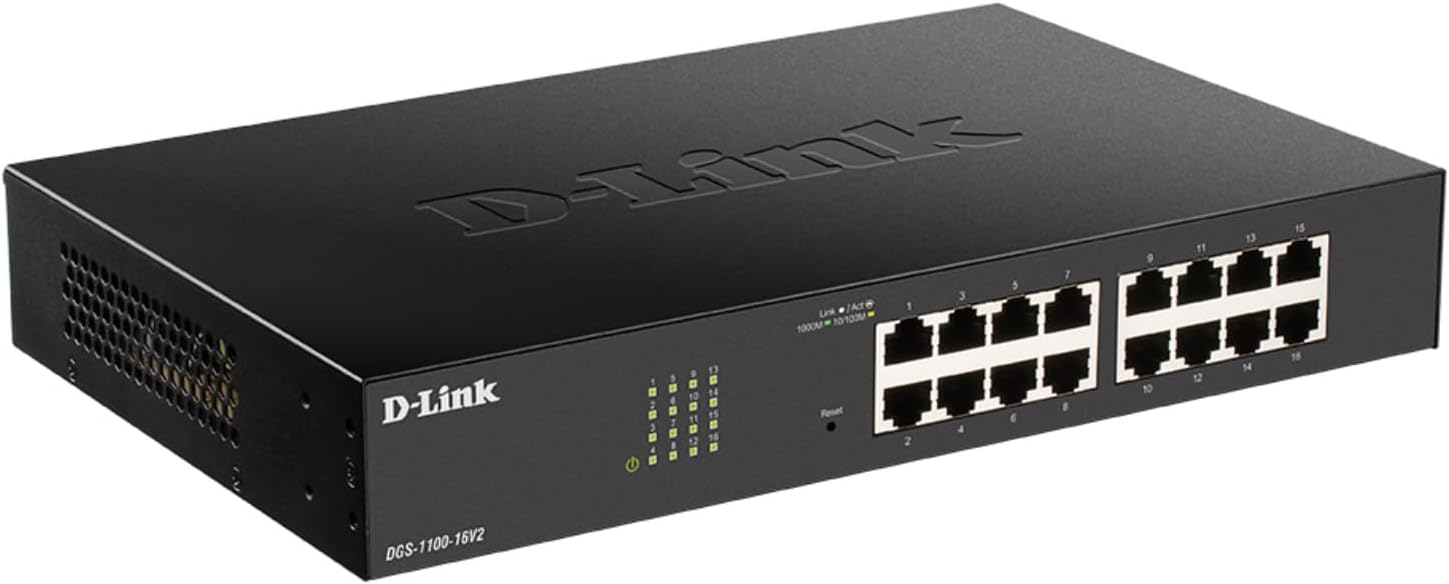 D-Link 16-Port Gigabit Smart Managed Switch - Image 8