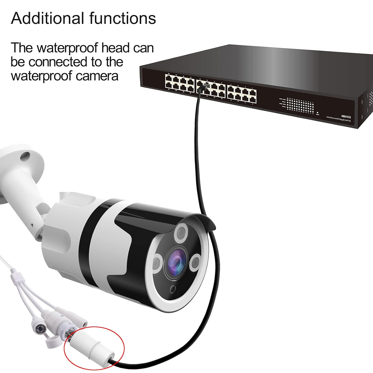 cat 6 ethernet Cable 100 ft Heavy Duty Internet Cable - Image 4