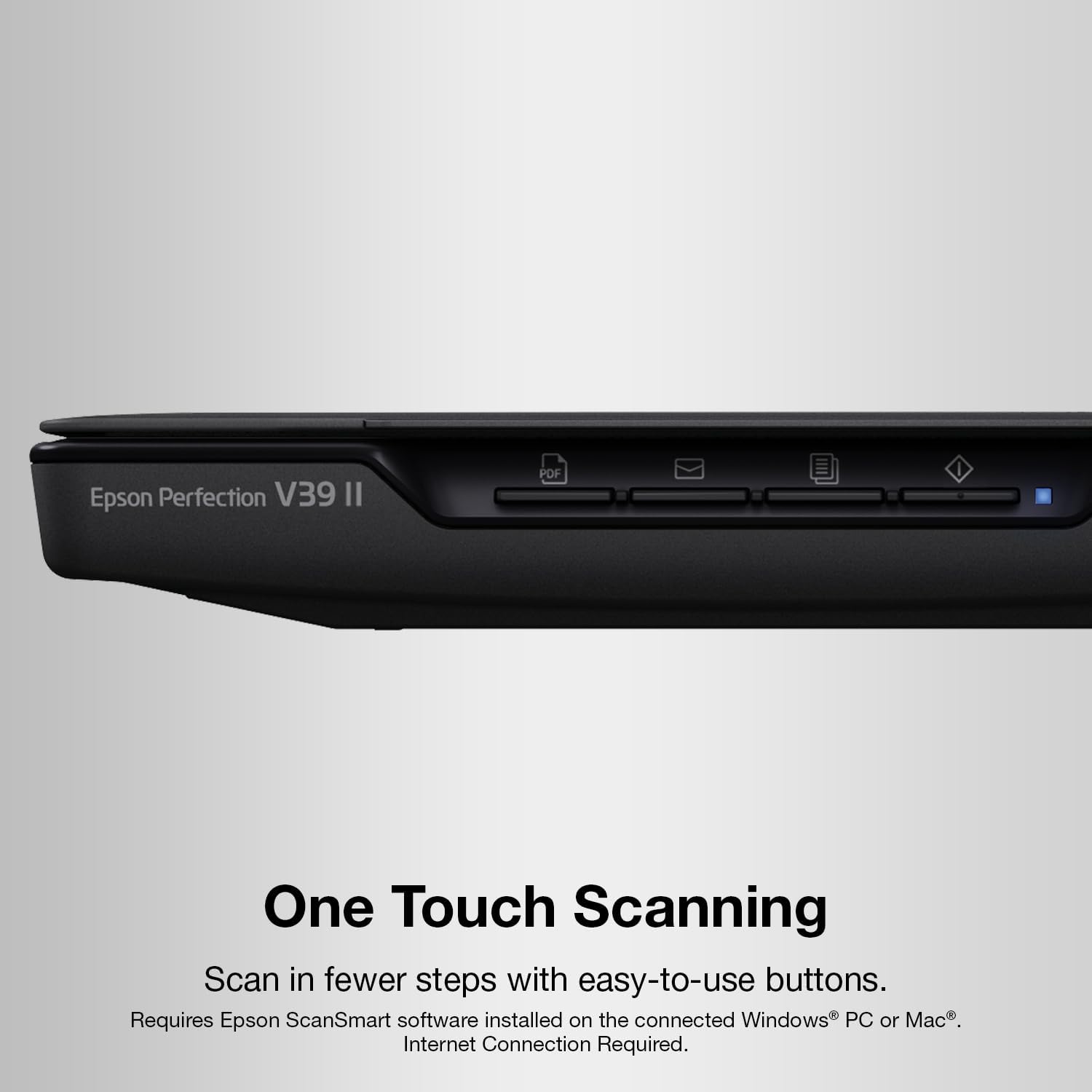 Epson - Perfection V39 II - Color Photo and Document Flatbed Scanner - Image 7