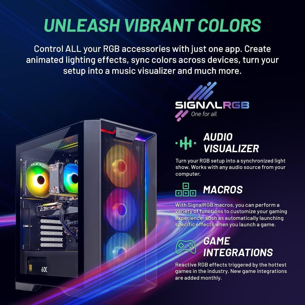 Skytech Nebula Gaming PC Desktop - Image 6