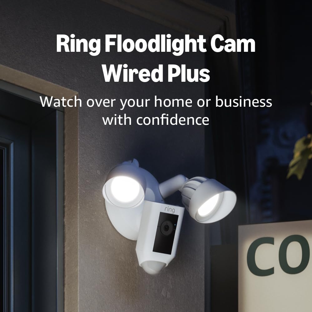 Ring Floodlight Cam Wired Plus
