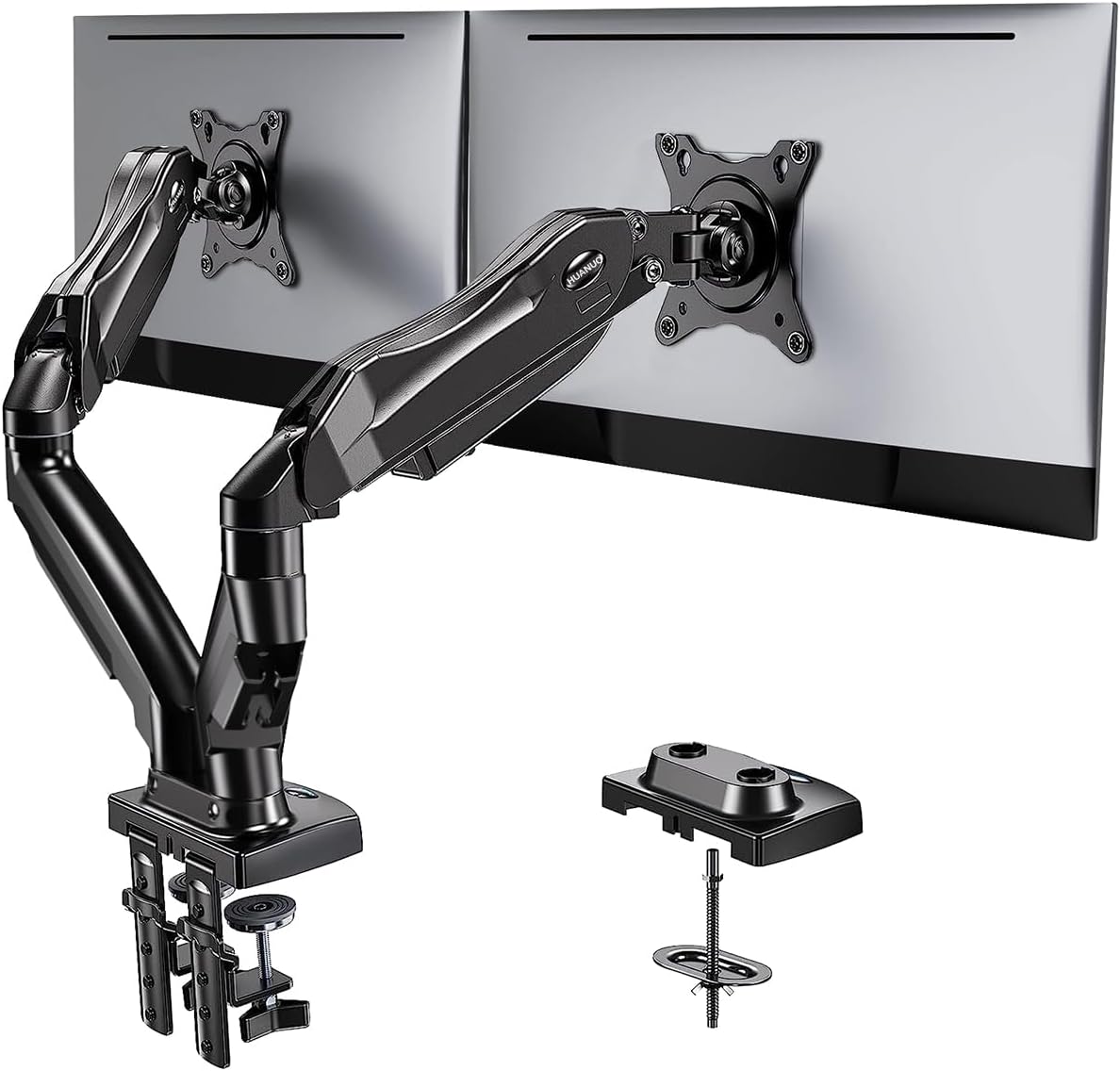 HUANUO Dual Monitor Stand - Full Adjustable