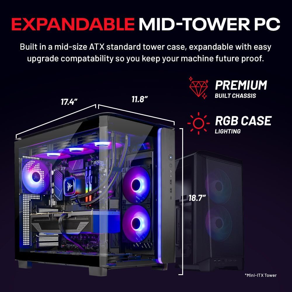 Skytech King 95 Gaming PC Desktop - Image 3
