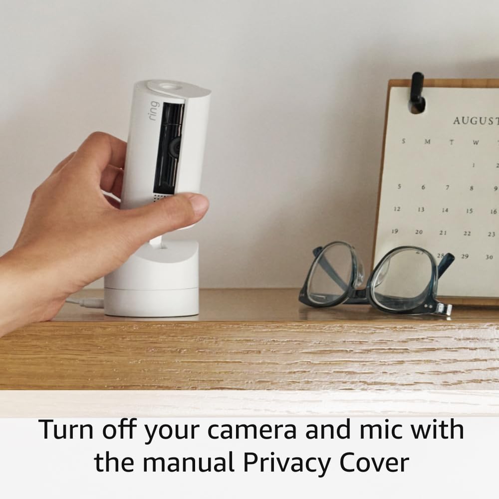Ring Pan-Tilt Indoor Cam | See all around your home or business with 360° pan coverage - Image 4