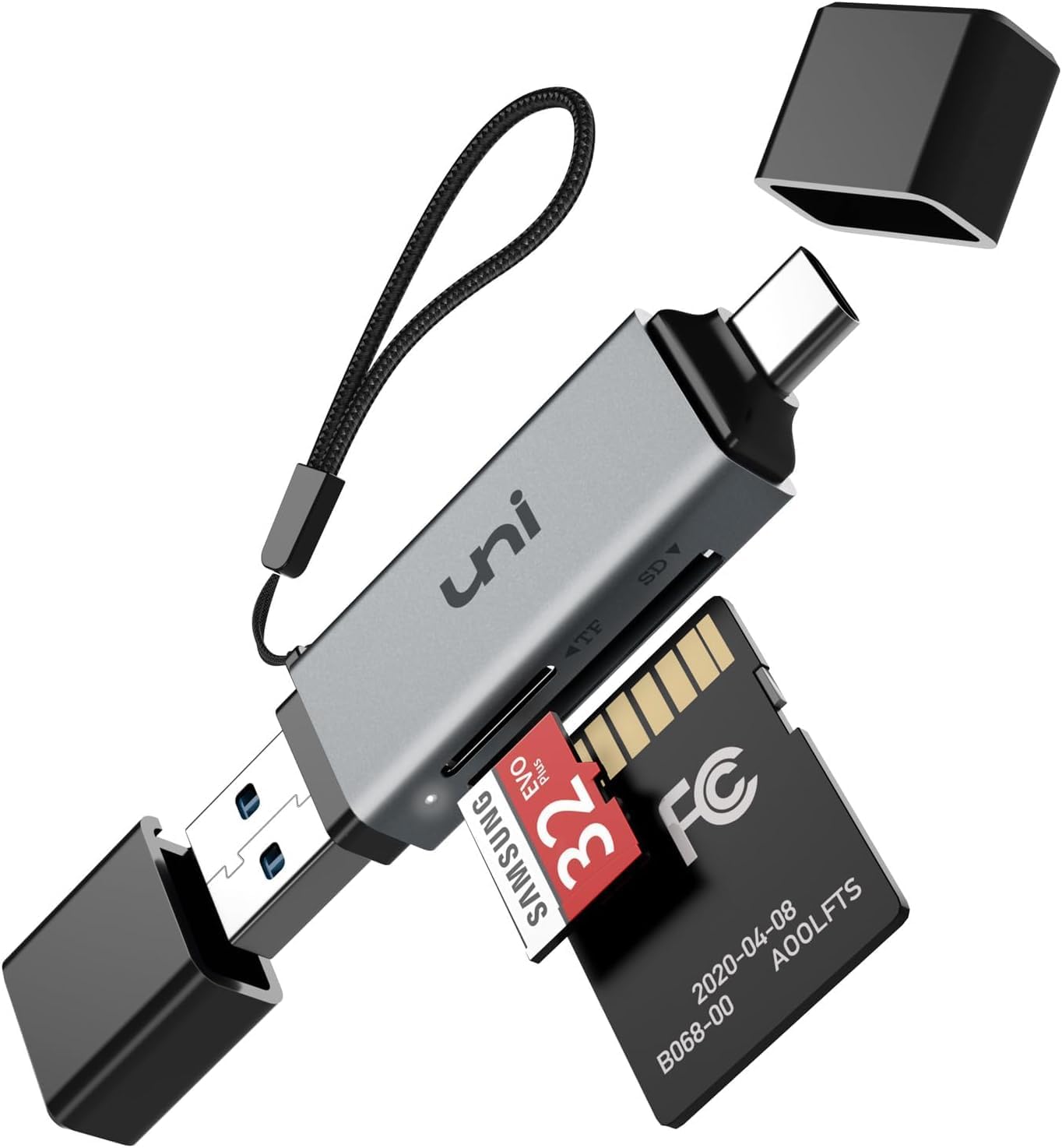 uni SD Card Reader, High-Speed