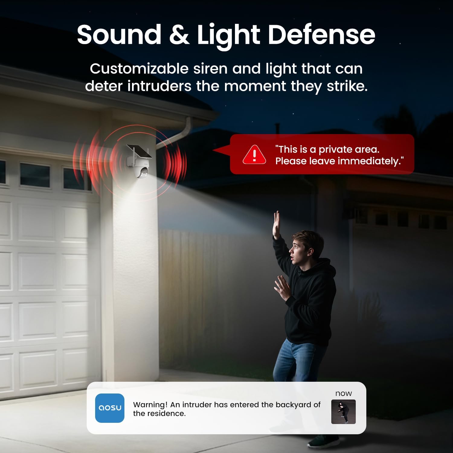 AOSU Security Cameras Outdoor Wireless, 4 Cam-Kit - Image 4