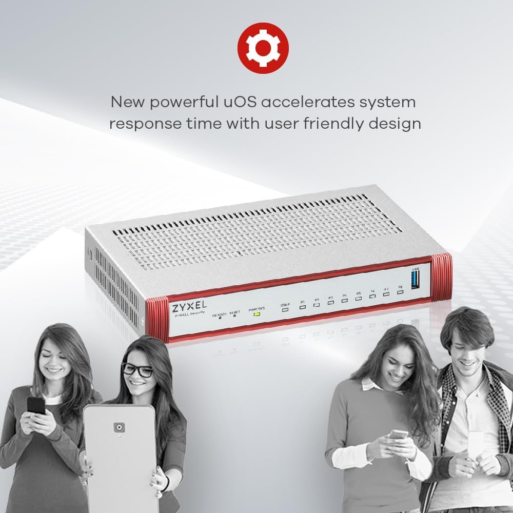 Zyxel USGFLEX200H ZyWALL High Speed Cyber Security Firewall - Image 2