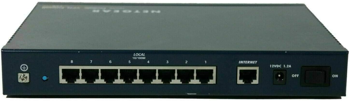 NETGEAR FVS318 ProSafe VPN Firewall 8 with 8-Port 10/100 Switch - Image 3
