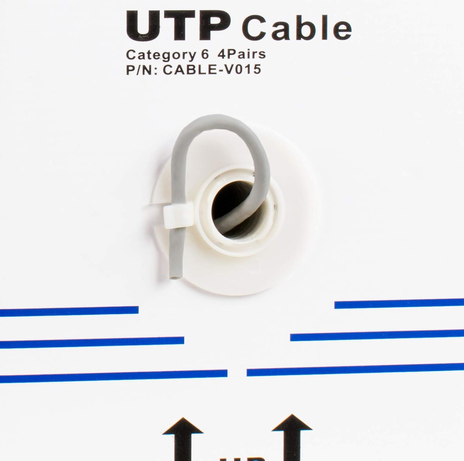 VIVO Gray 250ft Bulk Cat6 - Image 4