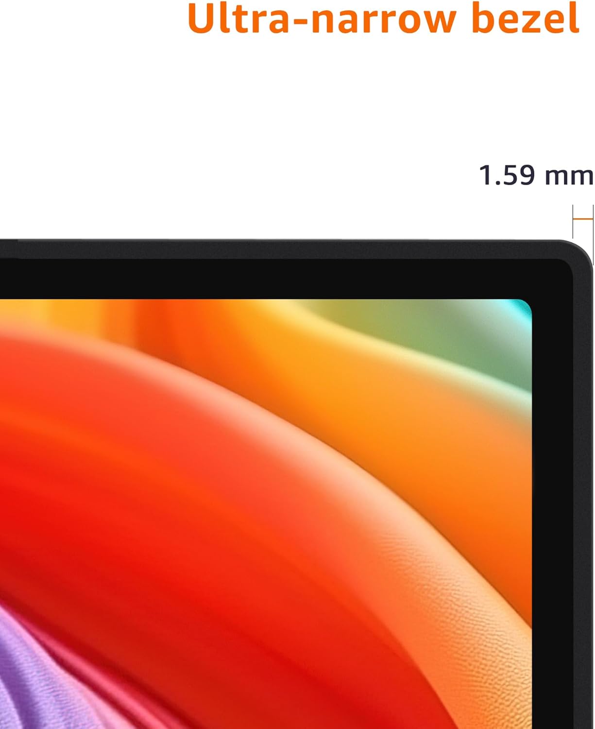 Amazon Basics 27 inch Monitor, FHD 1080P, Max 100Hz, VESA Compatible, Built-in Speakers, Black - Image 3