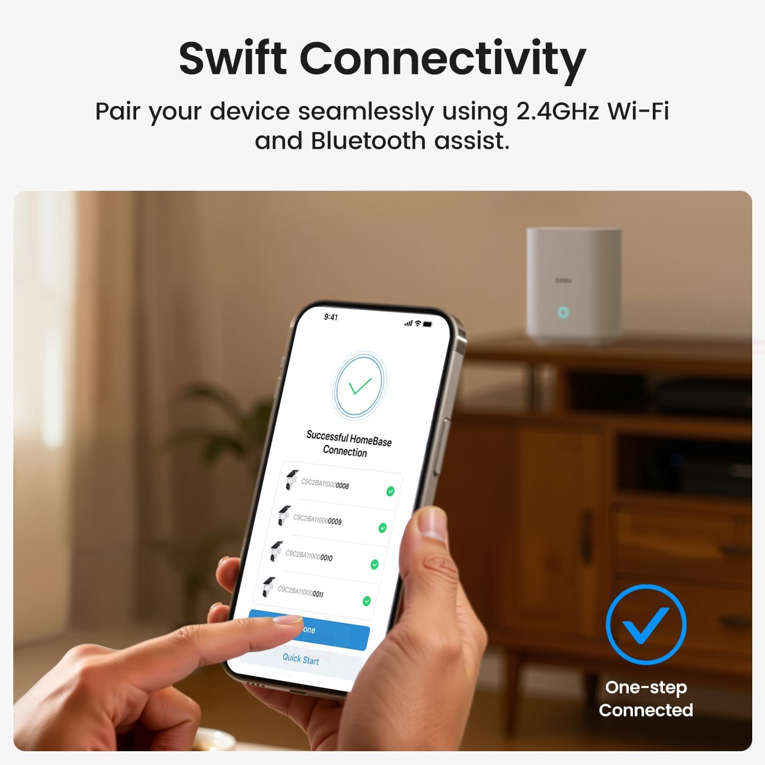 AOSU Security Cameras Outdoor Wireless, 4 Cam-Kit - Image 2