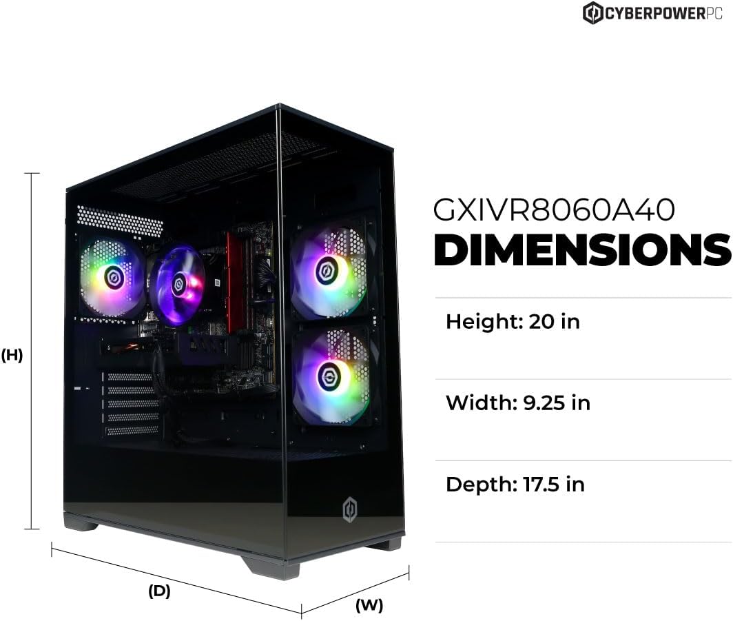 CyberPowerPC Gamer Xtreme VR Gaming PC - Image 10