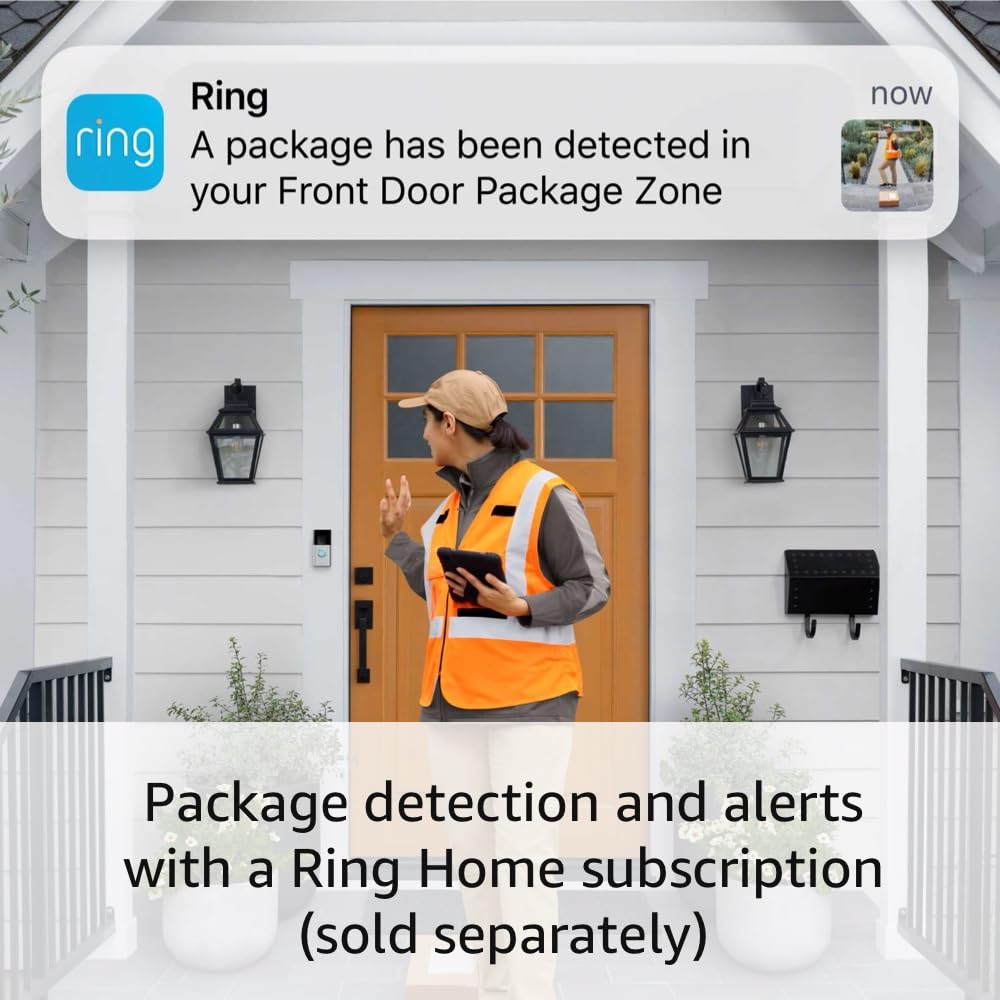 Ring Battery Doorbell | Home or business security with Head-to-Toe Video - Image 6