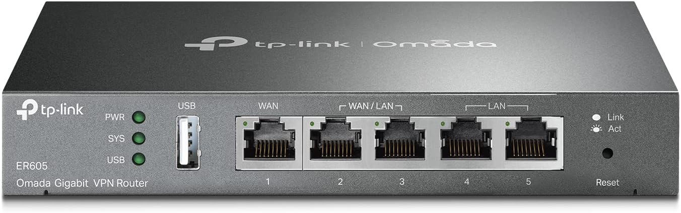 TP-Link ER605 V2 Wired Gigabit VPN Router - Image 7