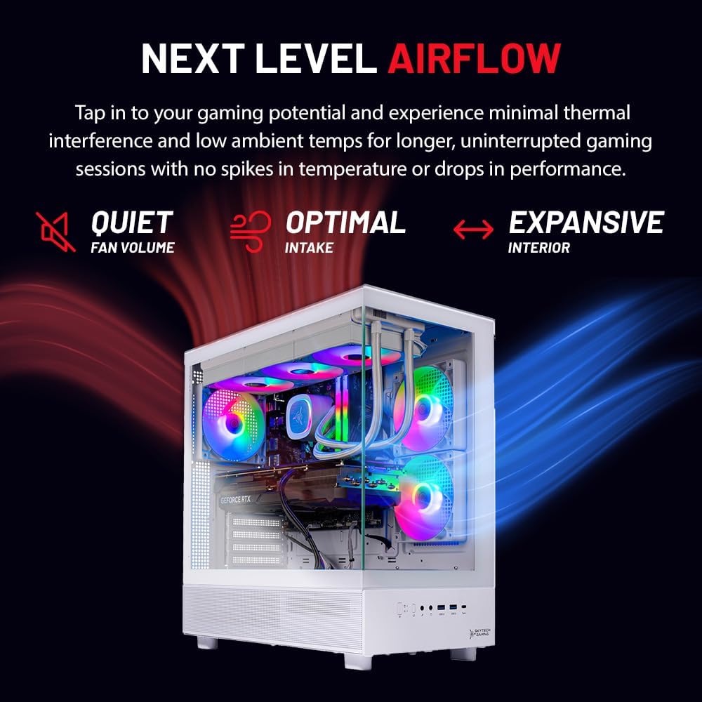 Skytech Gaming Azure 3 Desktop PC - Image 5