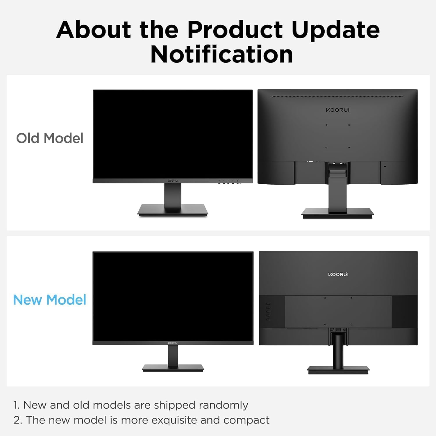 KOORUI 22 Inch Computer Monitor Full HD 1080P 100Hz - Image 6