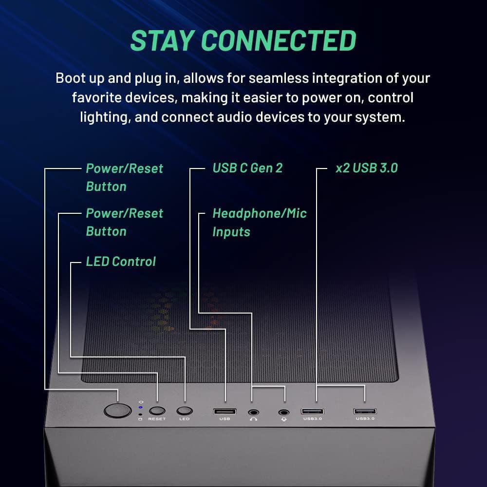 Skytech Nebula Gaming PC Desktop - Image 3