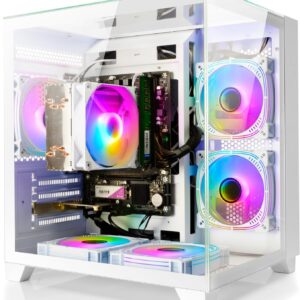 LXZ Desktop PC Computer Ryzen 5-5600GT