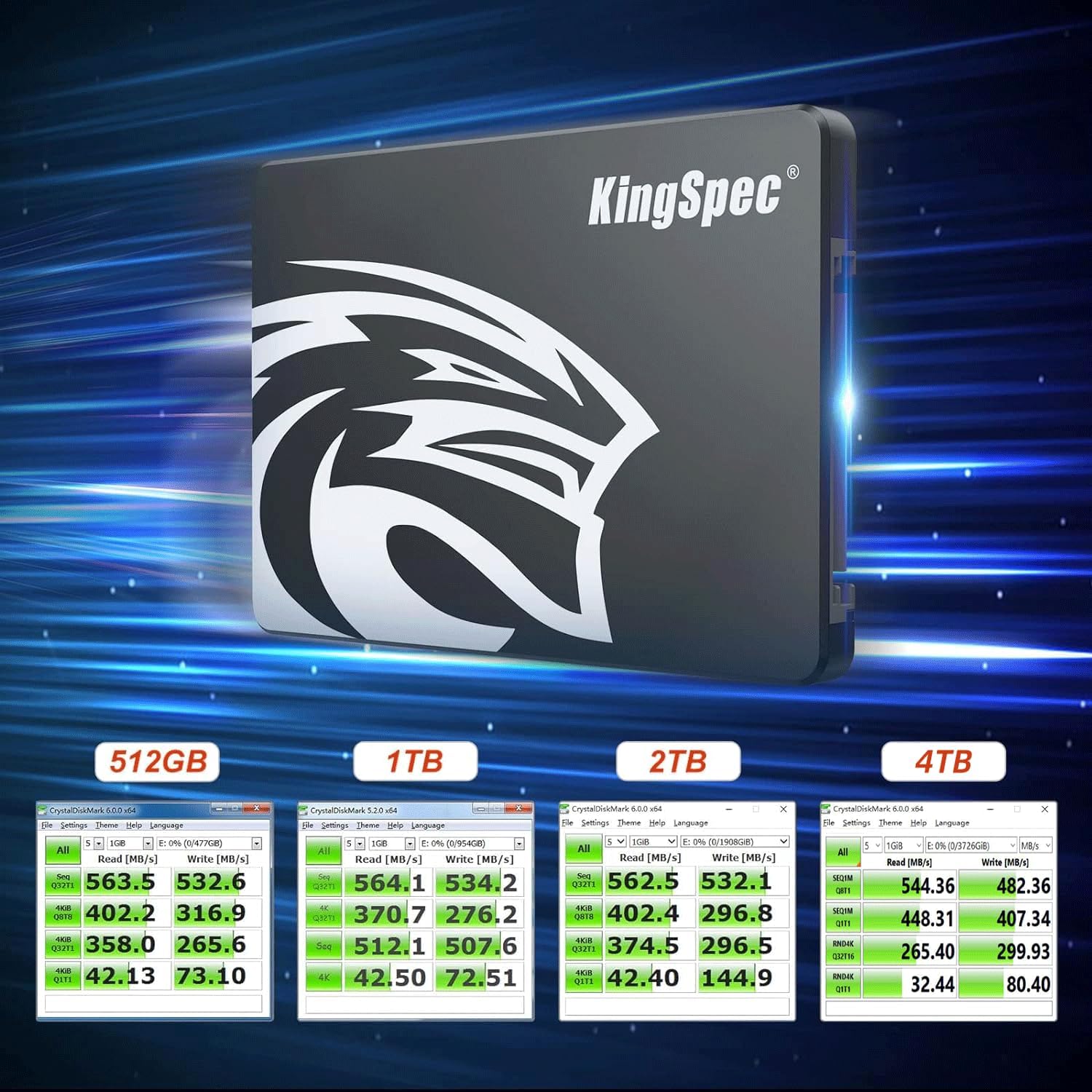 KingSpec 1TB 2.5 SSD SATA III Internal - Image 6
