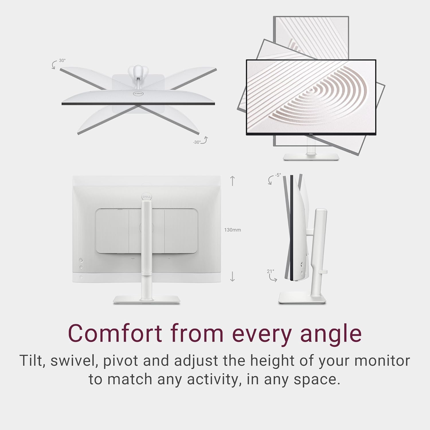 Dell S2425HS Monitor - 23.8 Inch, FHD (1920x1080) Display - Image 7