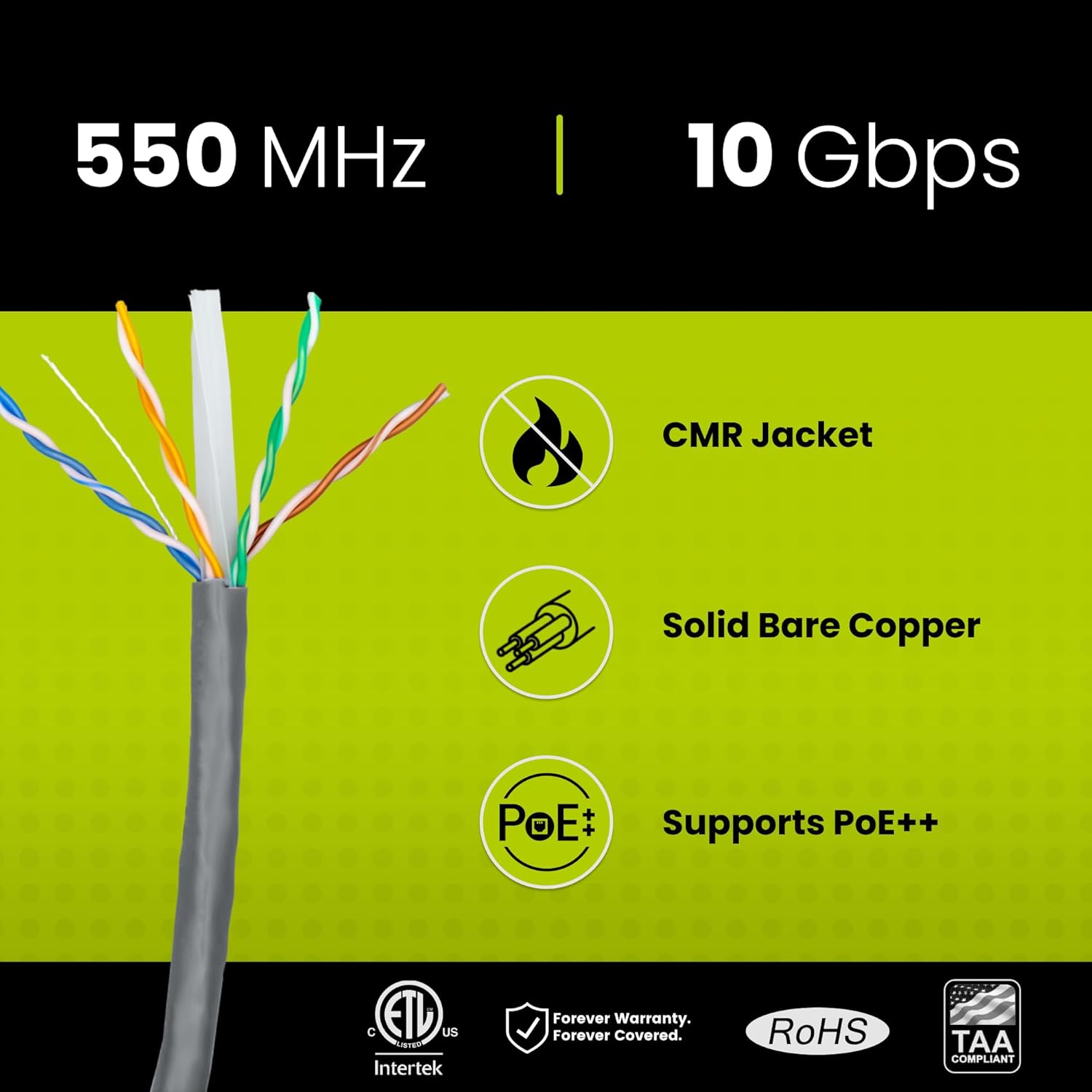 trueCABLE Cat6 Riser (CMR) - Image 7