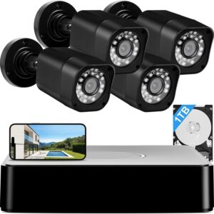 1080P Wired Security Camera System