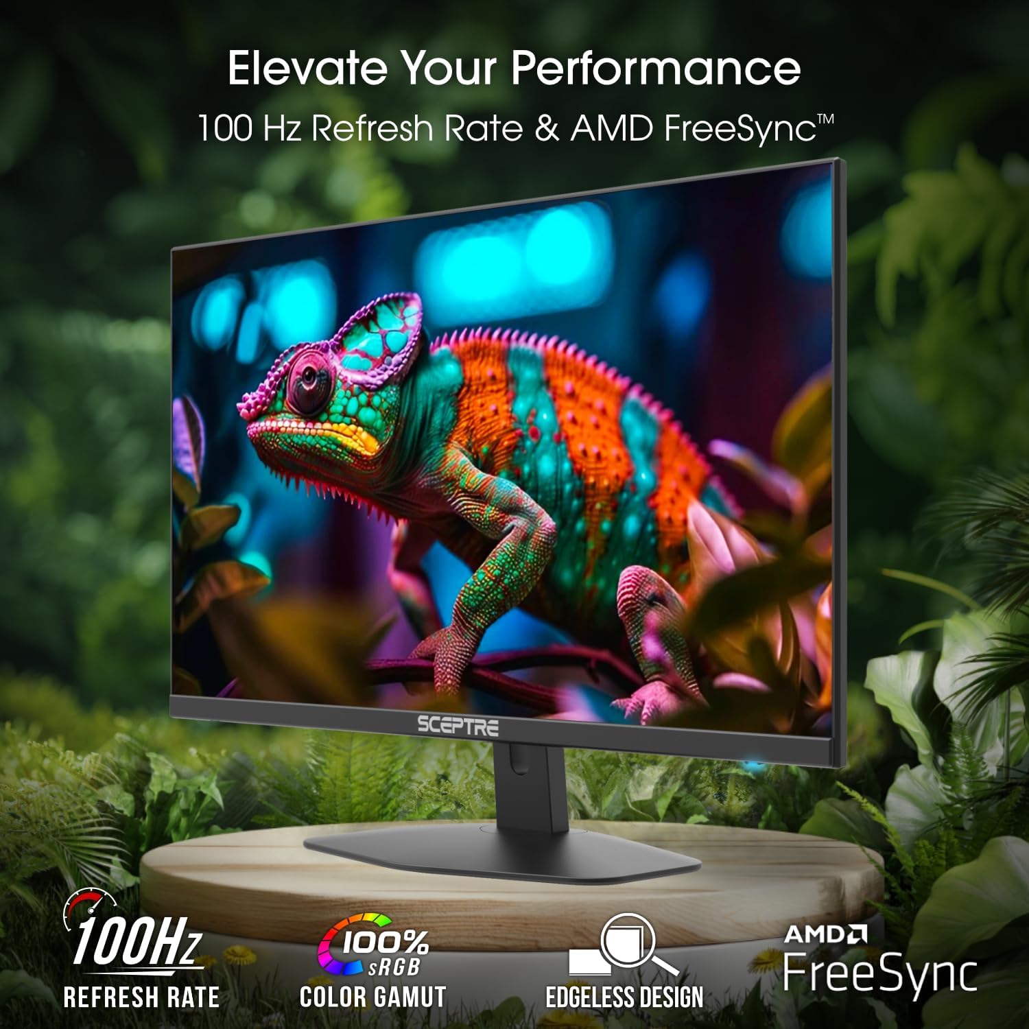 Sceptre New 27-inch Gaming Monitor 100Hz 1ms DisplayPort HDMI x2 - Image 6