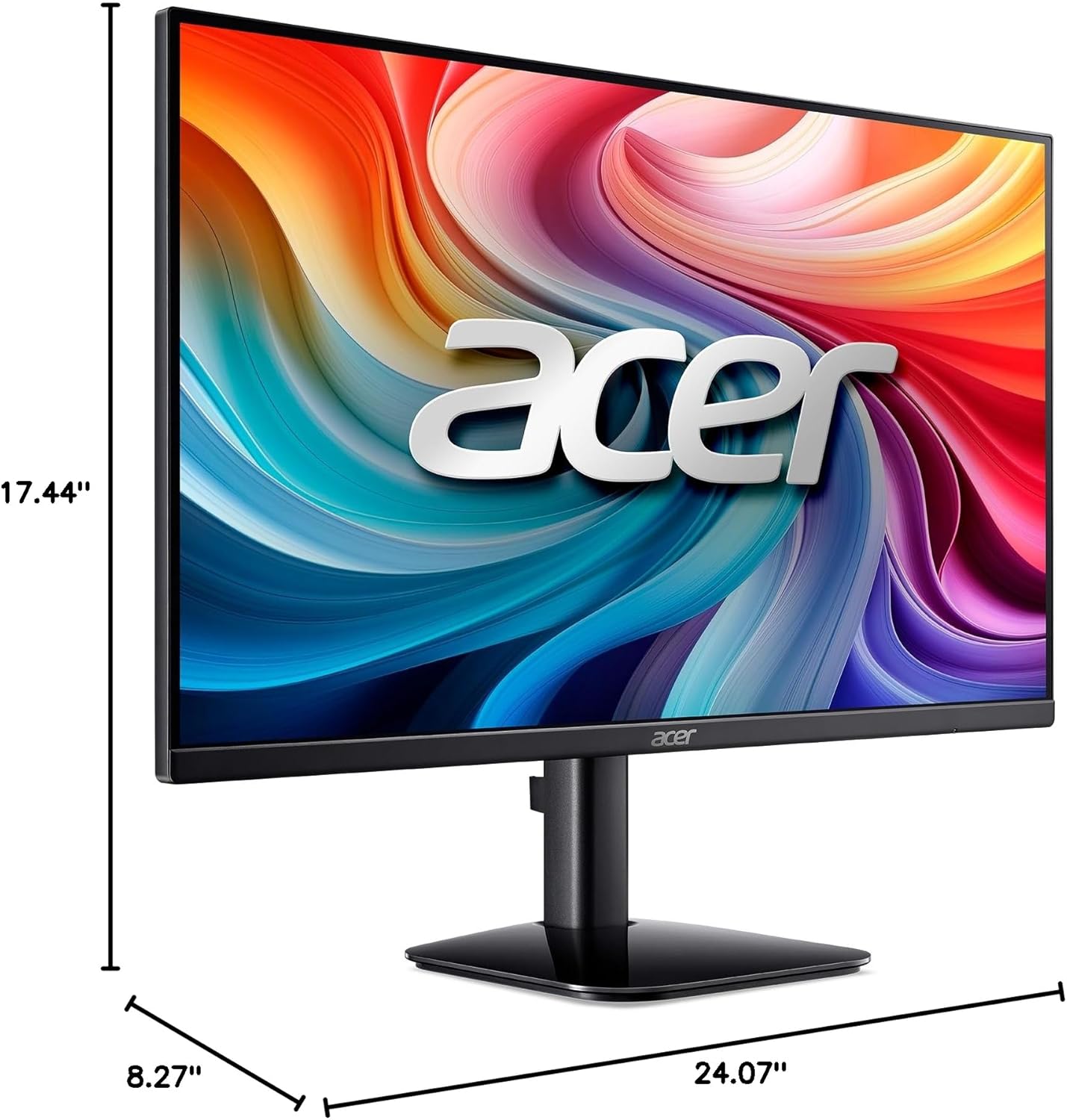 acer KB272 G0bi 27" IPS Full HD (1920 x 1080) Gaming Office Monitor - Image 2