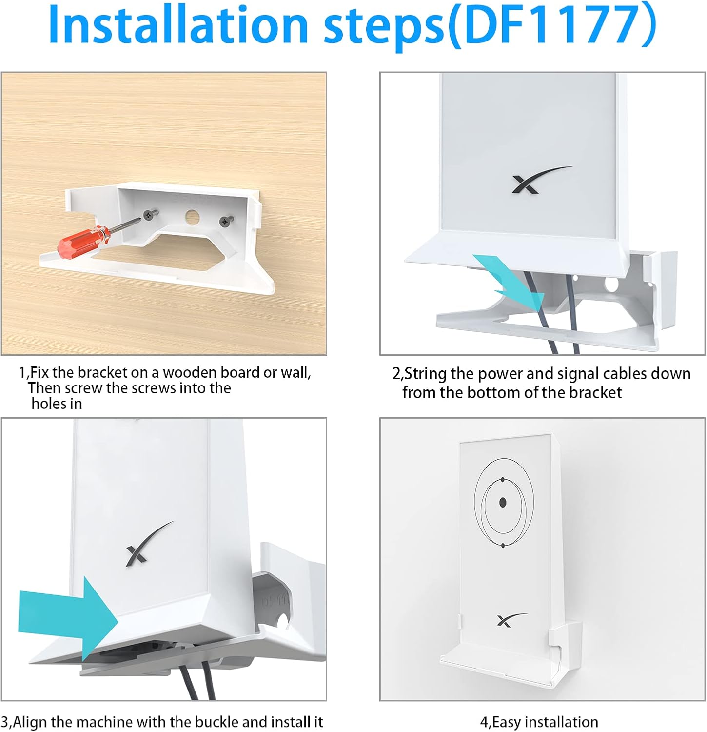 Wall Mount Holder for StarLink Mesh Router V2 - Image 4