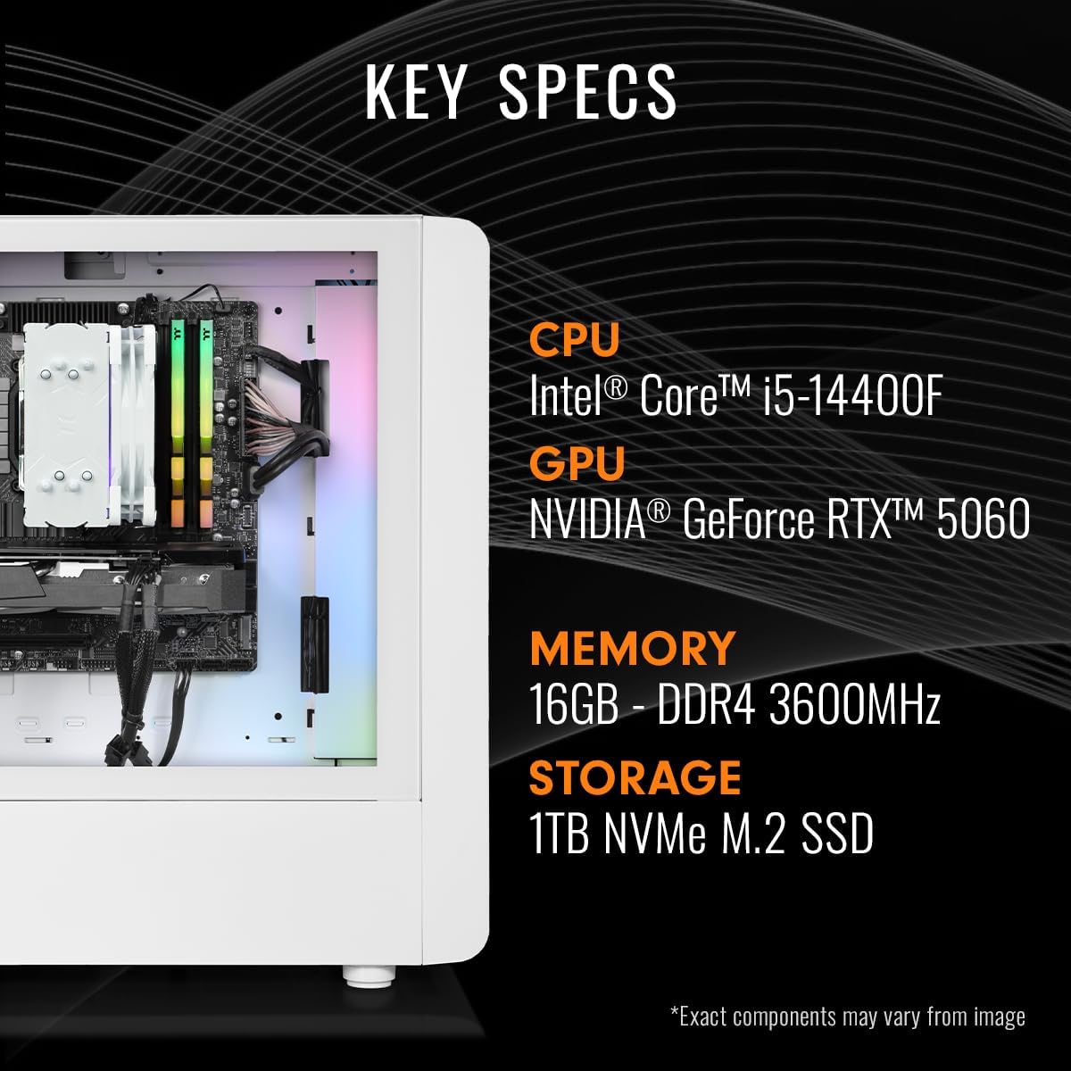 Thermaltake LCGS Quartz i1460 Gaming Desktop - Image 7