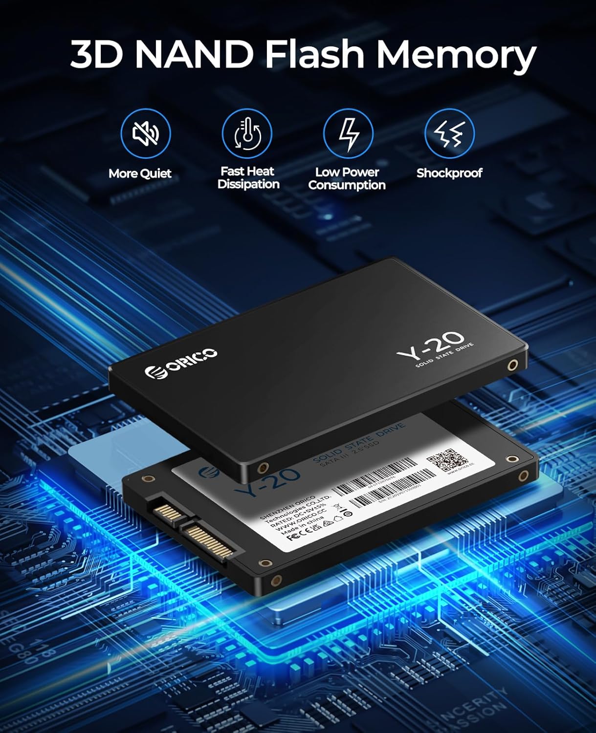 ORICO 128GB SATA SSD 2.5 - Image 2