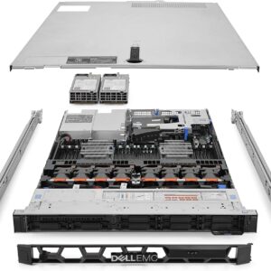 Dell PowerEdge R640 Server 2.40Ghz 40-Core 128GB RAM 2X 1.92TB SSD 6X 1.8TB (Renewed)