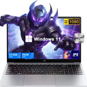 Laptop, Laptop Computer with Intel N97 Processor(Up to 3.6GHz)