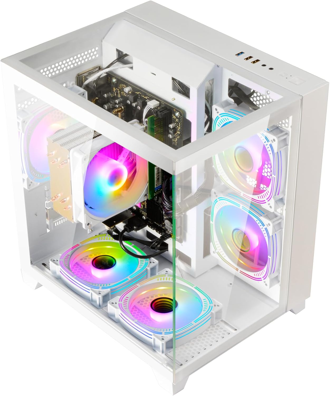 LXZ Desktop PC Computer Ryzen 5-5600GT - Image 5