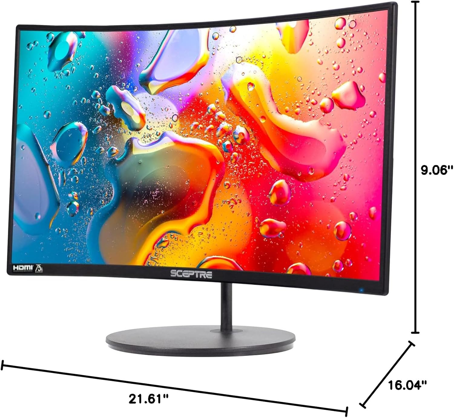 Sceptre Curved 24-inch Gaming Monitor 1080p R1500 98% sRGB - Image 2