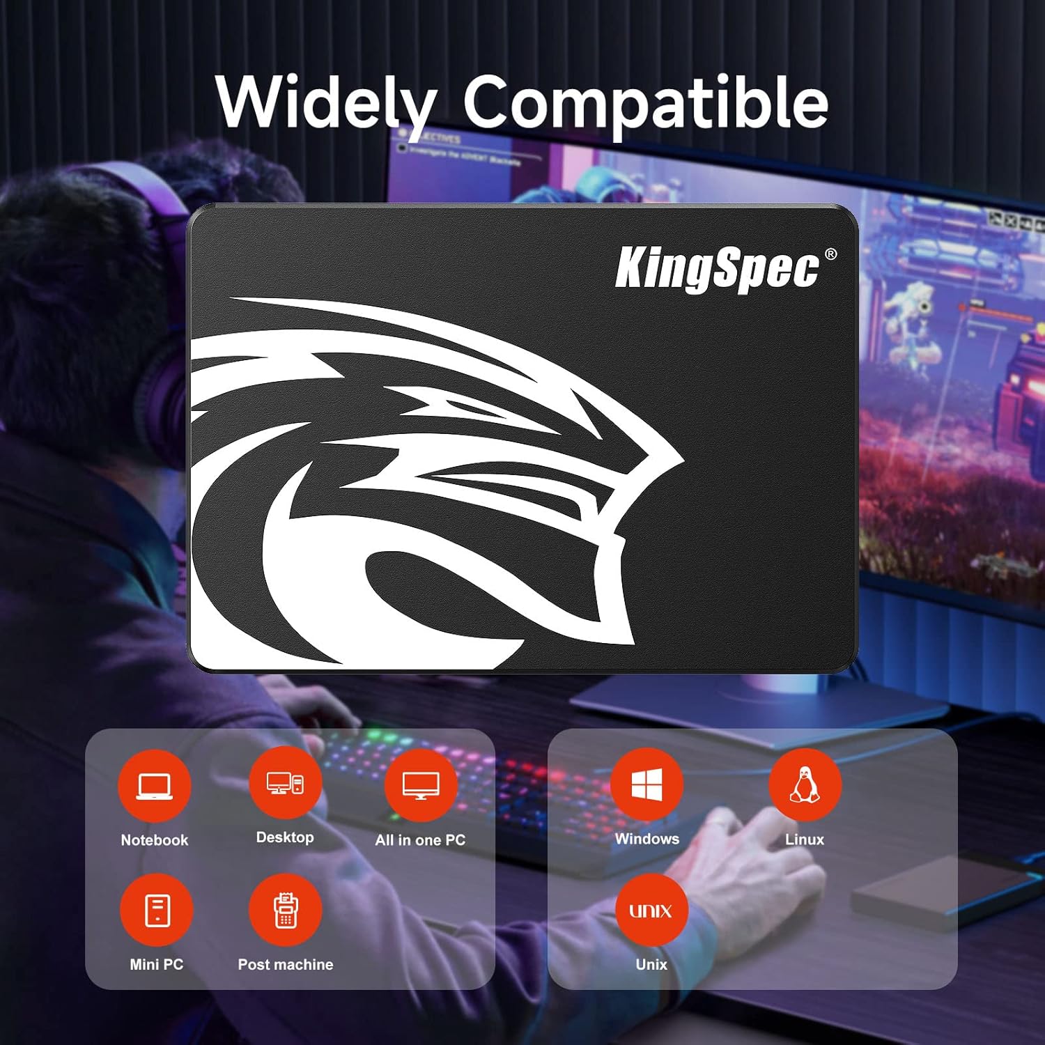 KingSpec 1TB 2.5 SSD SATA III Internal - Image 5