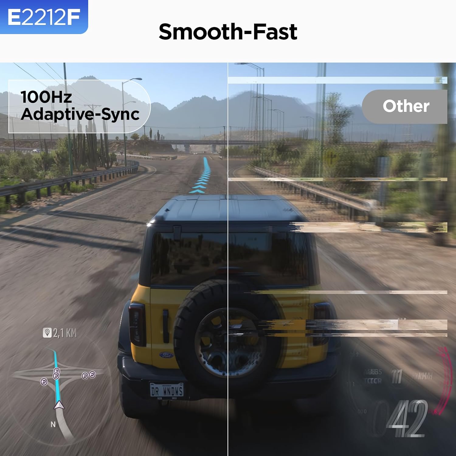 KOORUI 22 Inch Computer Monitor Full HD 1080P 100Hz - Image 10