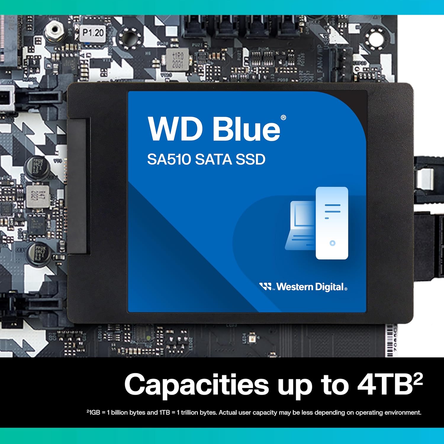 Western Digital 1TB WD Blue SA510 SATA Internal - Image 4
