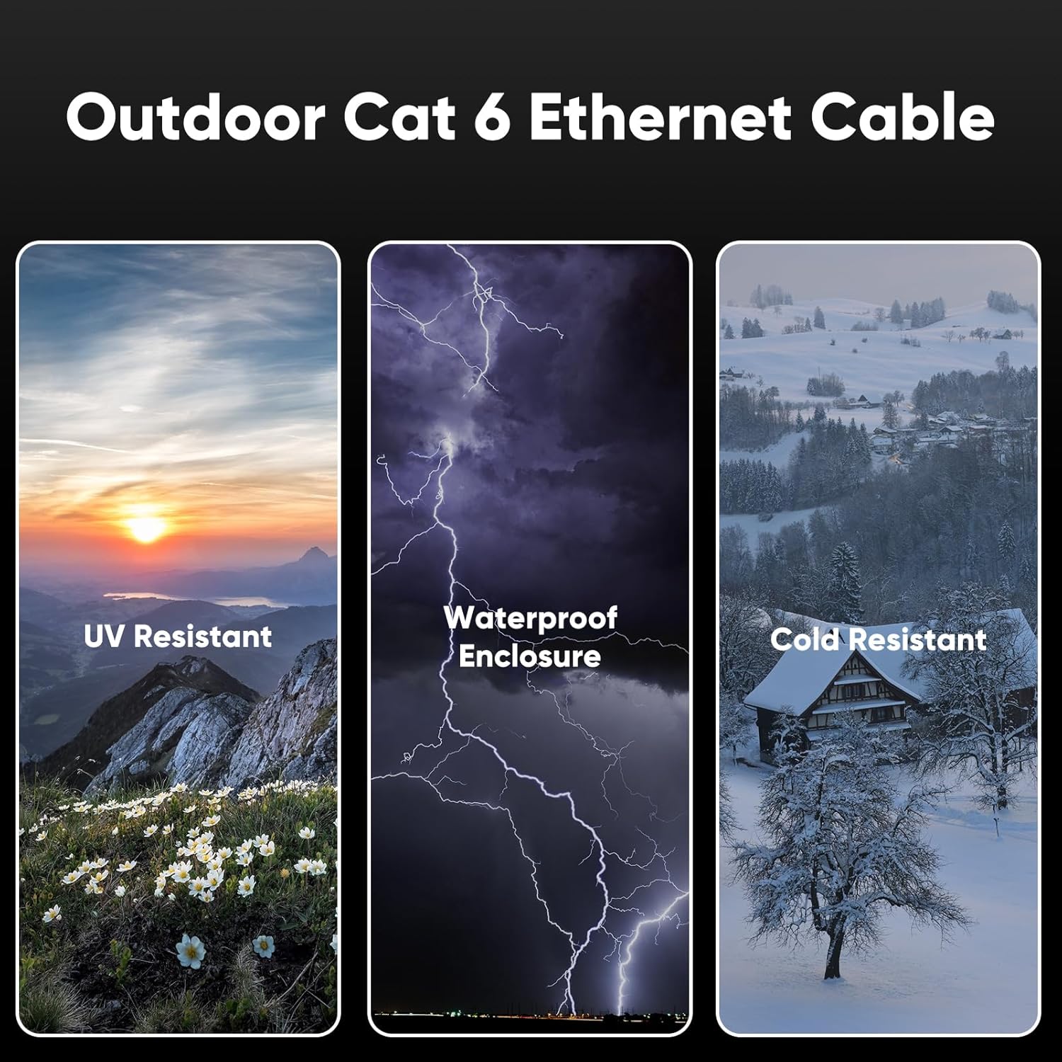 Cat 6 Outdoor Ethernet Cable 100 ft - Image 10