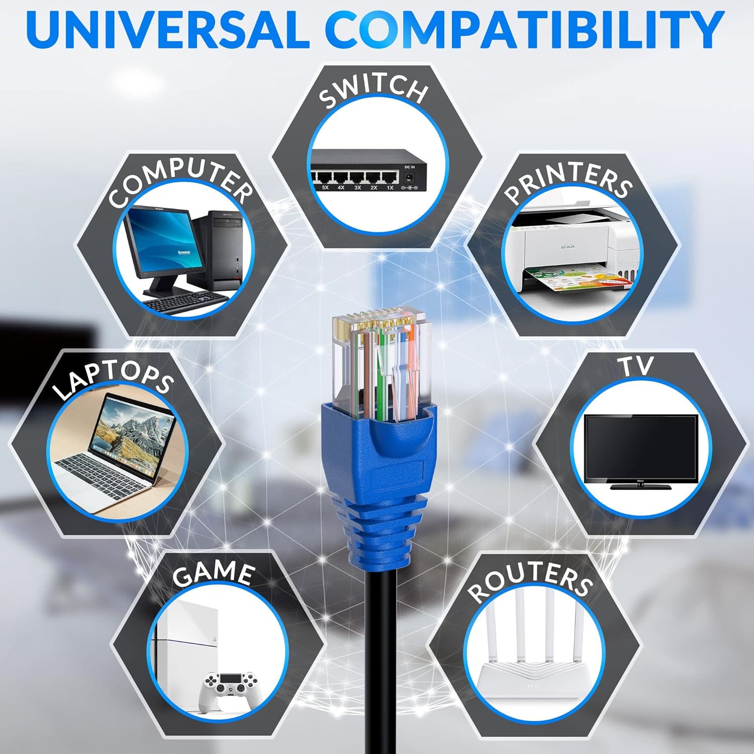 Cat6 Outdoor Ethernet Cable 150ft - Image 5