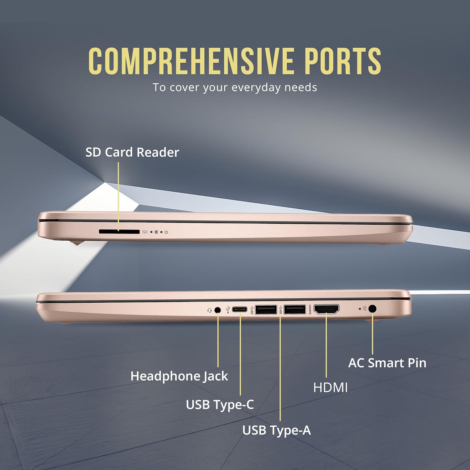 HP Stream 14" HD BrightView Laptop - Image 2