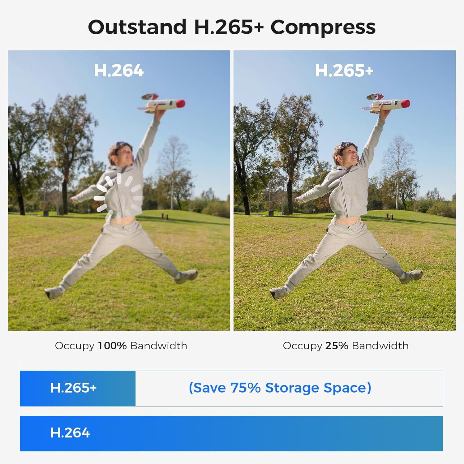 Hiseeu 3K Wired Outdoor Security Camera System - Image 5