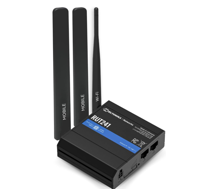 Teltonika RUT241098000 (US Version) Industrial 4G LTE Cellular Router
