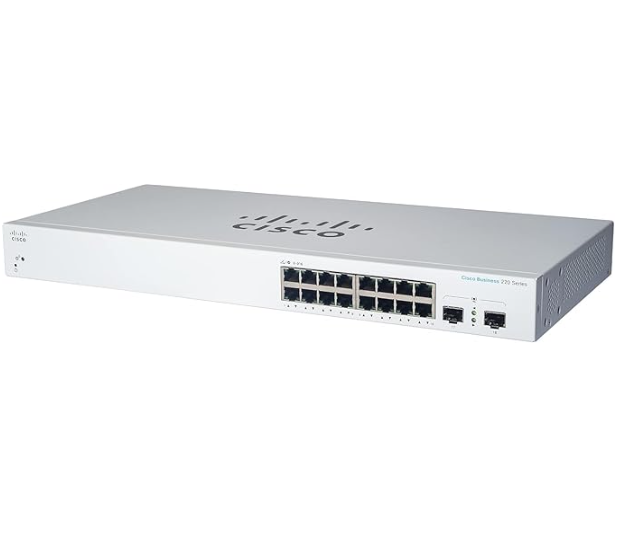Cisco Business CBS220-16P-2G Smart Switch