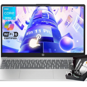 HP 2025 Updated 15.6" Touchscreen Laptop Intel i3-1315U, 32GB RAM 1TB SSD, Win 11 Pro, Wi-Fi 6, Copilot Key, Anti-Glare Display, for Business & School, SXK Accessory Kit