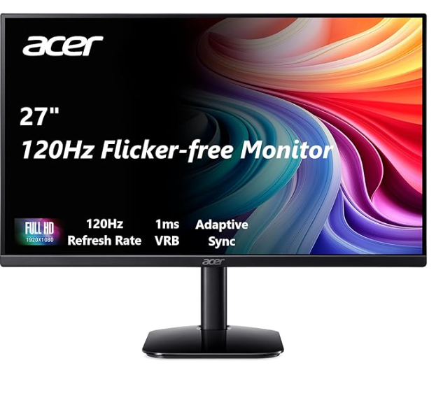 acer KB272 G0bi 27" IPS Full HD (1920 x 1080) Gaming Office Monitor