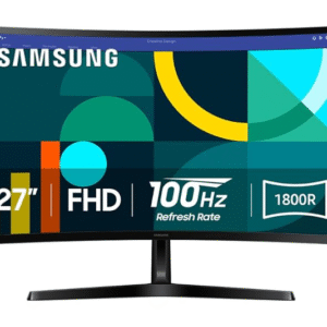 Samsung 27" Essential S3 (S36GD) Series FHD 1800R Curved Computer Monitor