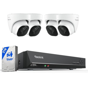 REOLINK Smart 5MP 8CH Home Security Camera System