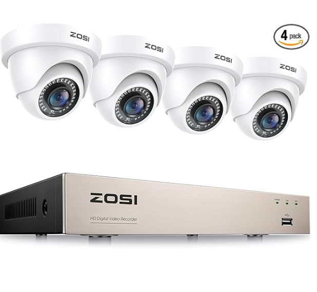 ZOSI 3K Lite 8CH H.265+ Home Security Camera System